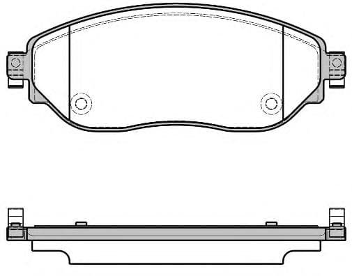 P17173.08 Woking Гальмівні колодки