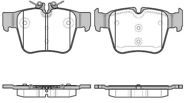 p1797300 Woking Гальмівні колодки
