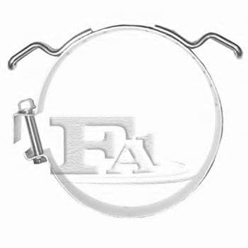 554-901 FA1 Кронштейн кріплення вихлопної магістралі для Volvo 740