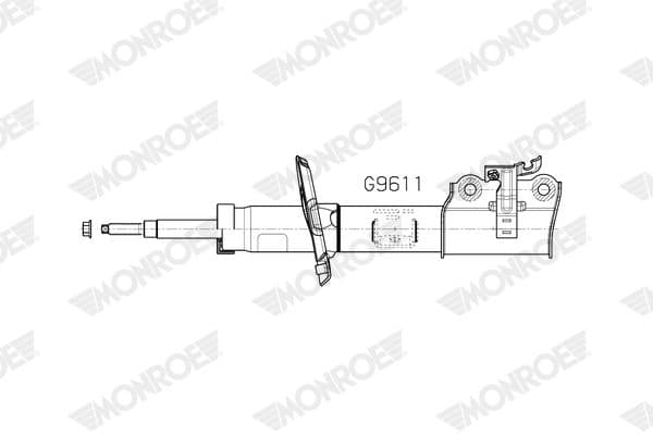 g9611 Monroe Запчасть для Kia Picanto