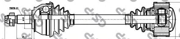 202001 GSP Полуось