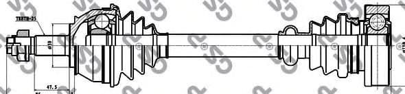 202002 GSP Полуось