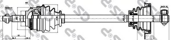 250261 GSP Піввісь