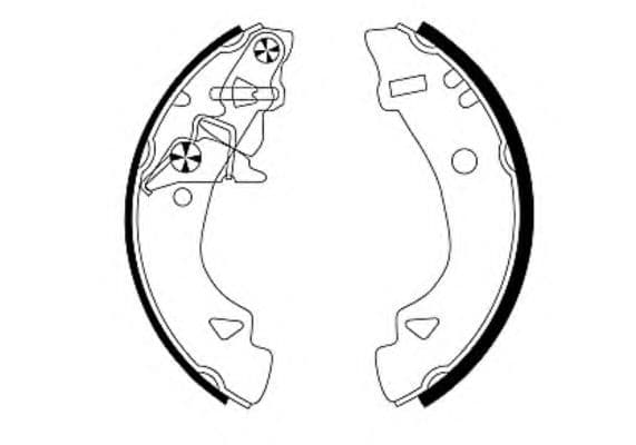 91048400 Textar Гальмівні колодки