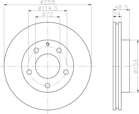 92062000 Textar Гальмівний диск
