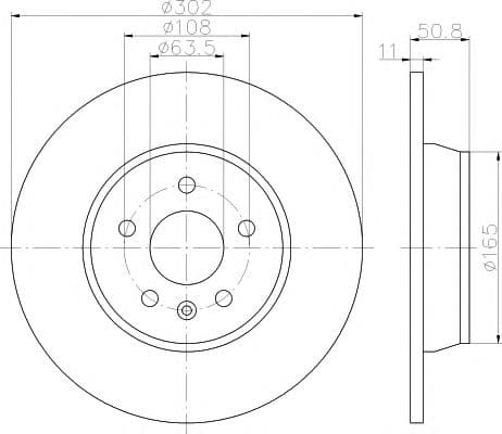 92159300 Textar Тормозной диск