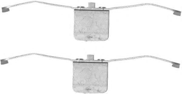 82071800 Textar Комплектующие тормозного суппорта