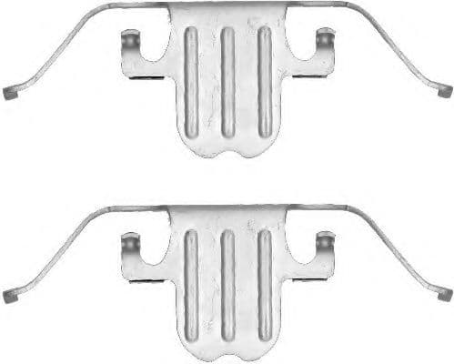 82074500 Textar Комплектуючі гальмівного супорта