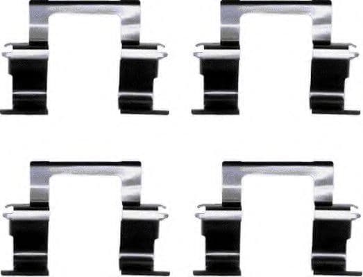 82033700 Textar Компоненти дискових гальмівних колодок