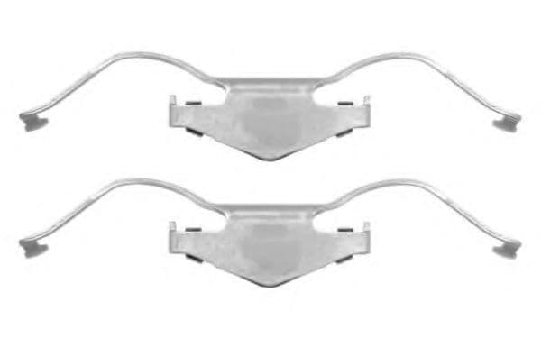 82055100 Textar Комплектующие тормозного суппорта