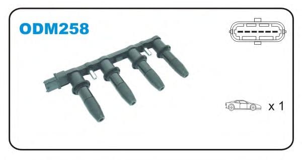 ODM258 Janmor Катушка зажигания