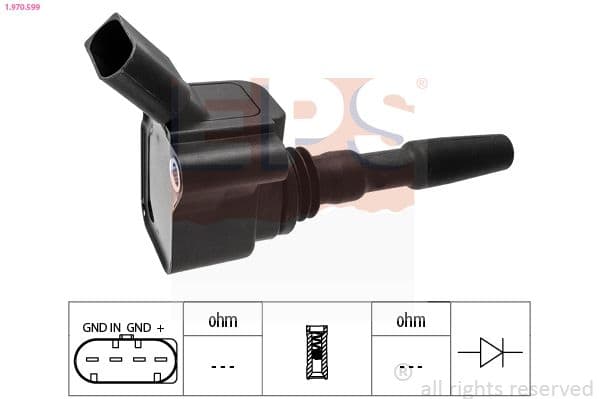 1970599 EPS Катушка зажигания