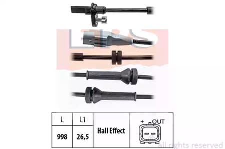 1960096 EPS Датчик ABS