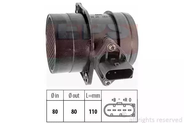 1991213 EPS Витратомір повітря