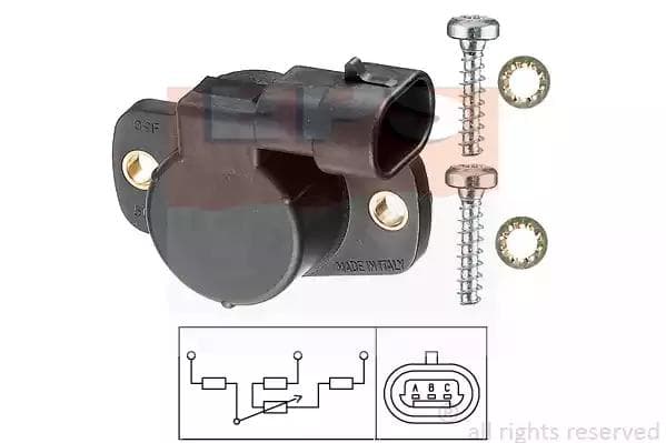 1995096 EPS Датчик положения дроссельной заслонки