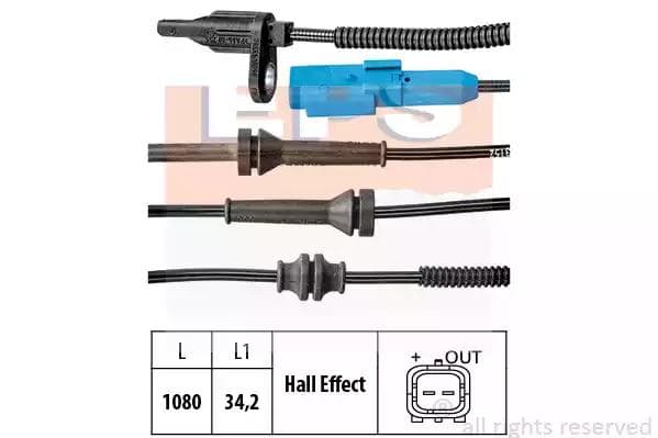 1960025 EPS Датчик ABS