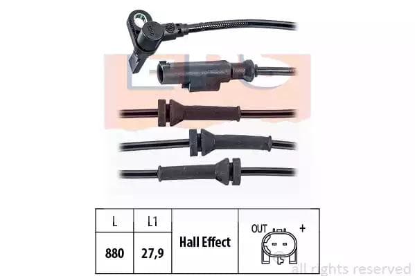 1960163 EPS Датчик ABS