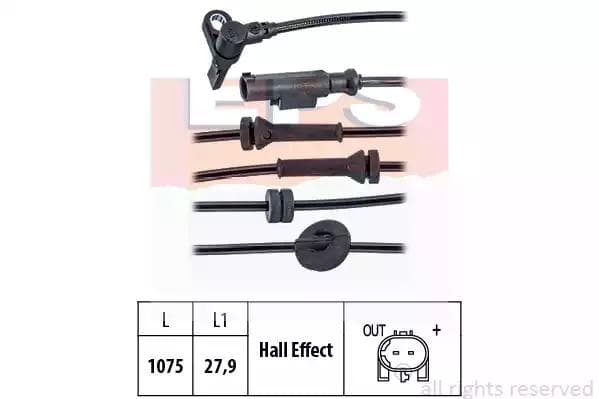 1960164 EPS Датчик ABS