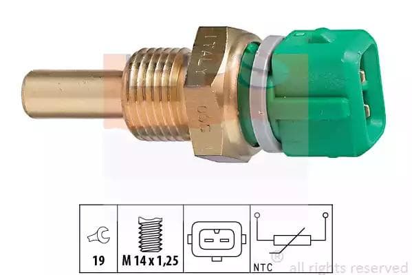 1830204 EPS Датчик температуры охлаждающей жидкости