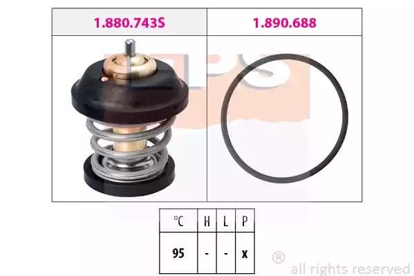 1880743 EPS Термостат