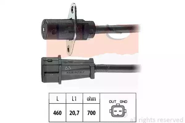 1953005 EPS Датчик положення колінчастого вала