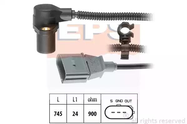 1953267 EPS Датчик положення колінчастого вала