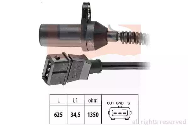 1953285 EPS Датчик положення колінчастого вала