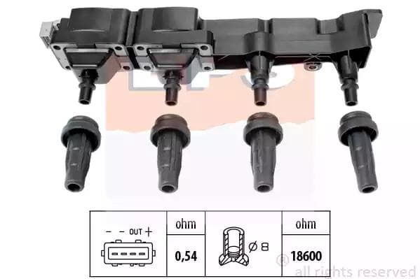 1970407 EPS Катушка зажигания