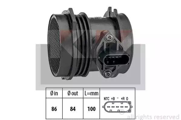 491064 KW Витратомір повітря