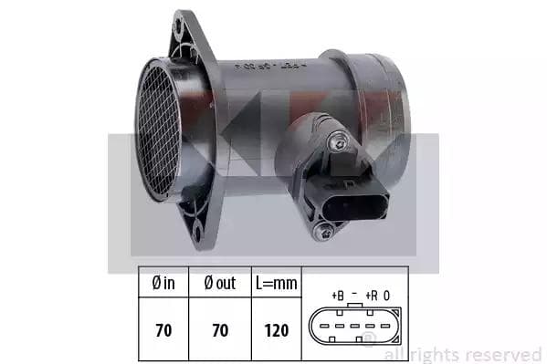 491192 KW Витратомір повітря