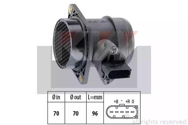 491284 KW Витратомір повітря
