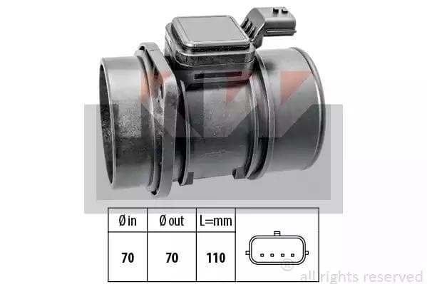 491454 KW Расходомер воздуха