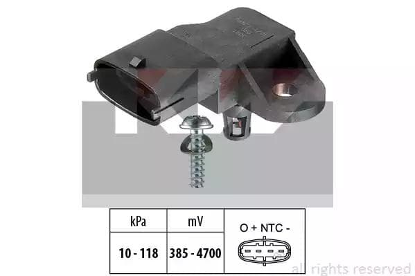 493091 KW Датчик тиску повітря