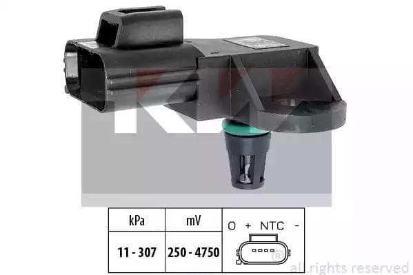 493205 KW Датчик давления наддува