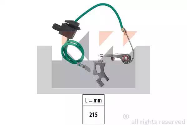 715122 KW Контактная группа распределителя зажигания