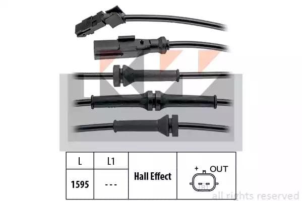 460145 KW Датчик ABS