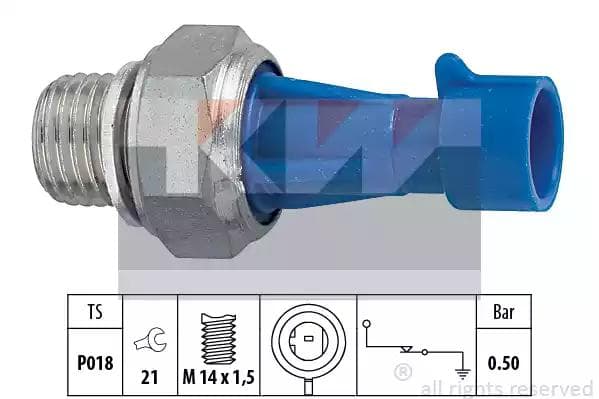 500143 KW Датчик давления масла
