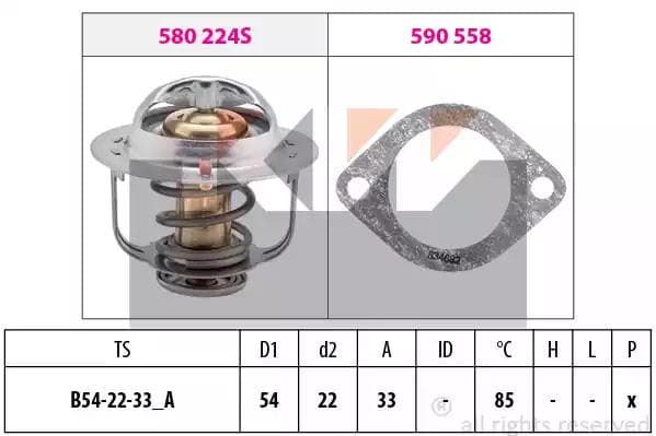 580224 KW Термостат