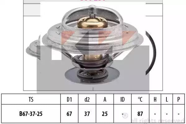580256s KW Термостат