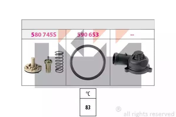 580745k KW Термостат