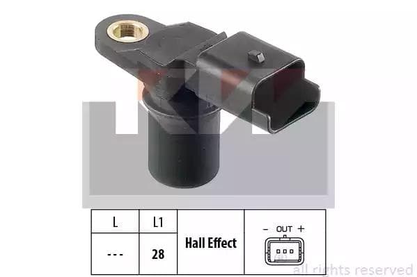 453348 KW Датчик розподільного вала