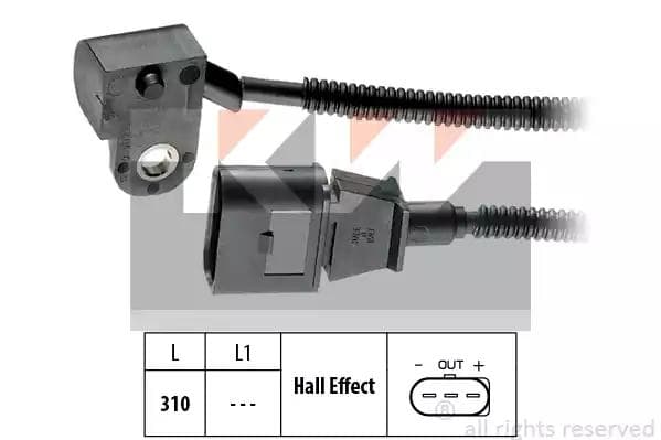 453456 KW Датчик распредвала