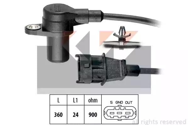 453564 KW Датчик положения коленвала