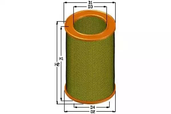 ar390 Tecneco Воздушный фильтр