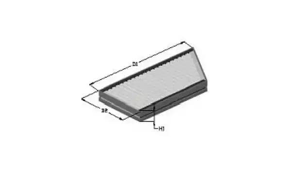 CK9071 Tecneco Фильтр салона для Peugeot 206