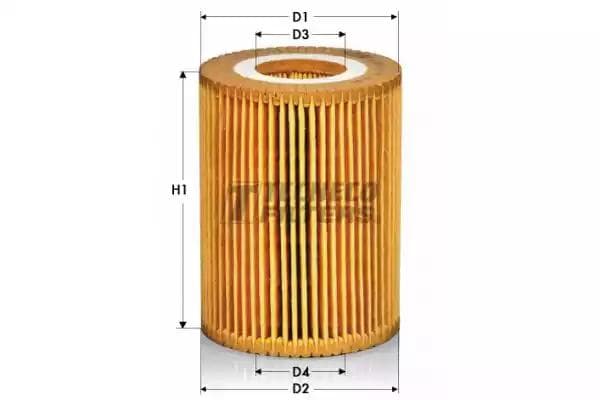 OL0233E Tecneco Оливний фільтр