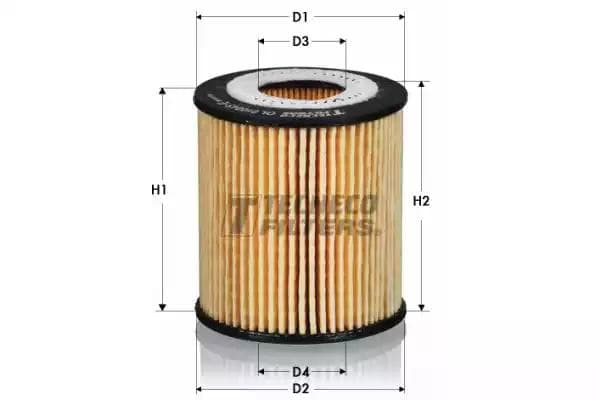 OL0234E Tecneco Оливний фільтр