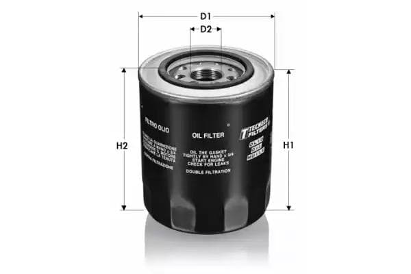 OL1001T Tecneco Масляный фильтр для Mitsubishi Pajero