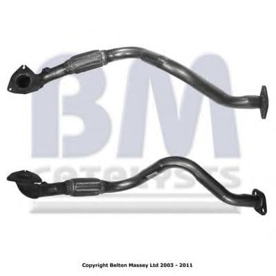 BM50128 BM Catalysts Приймальна труба