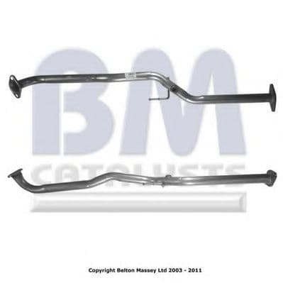 BM50196 BM Catalysts Приймальна труба для Nissan Primera